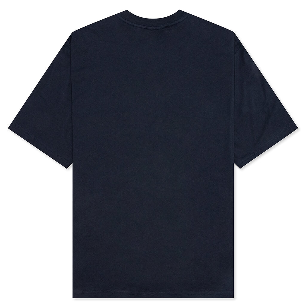 Crewneck S/S T-Shirt - Blue/Black