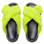 Fussbett Slide Sandal - Lime Green