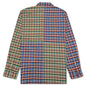 L/S Patchwork Shirt - Opal