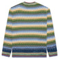 Striped Mohair Sweater - Lake