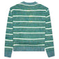 Striped Mohair Sweater - Turquoise