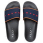 Sandal - Blue Marine/Maroon Red