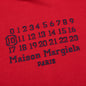 Number Sweater - Military Red