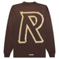 Masking Tape Initial L/S T-Shirt - Cedar