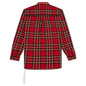 Reversible Shirt - Red Tartan Plaid