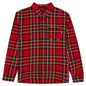 Reversible Shirt - Red Tartan Plaid