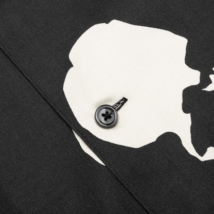Silk Shirt - Tropical Black