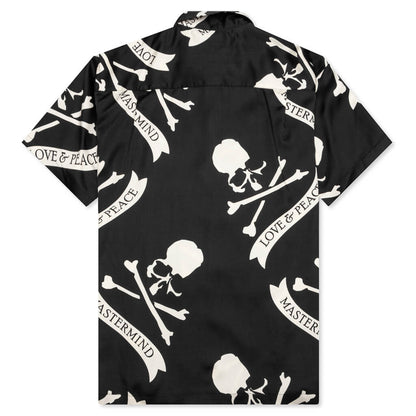 Silk Shirt - Tropical Black