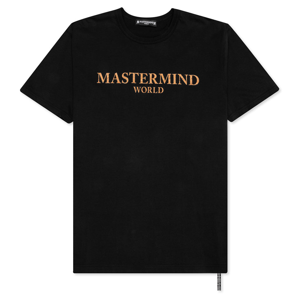 Bronze Branded T-Shirt - Black