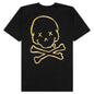 Cross Skull Eyes T-Shirt - Black