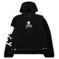 Shearling Denim Jacket - Black