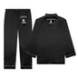 Silk Pajamas - Black
