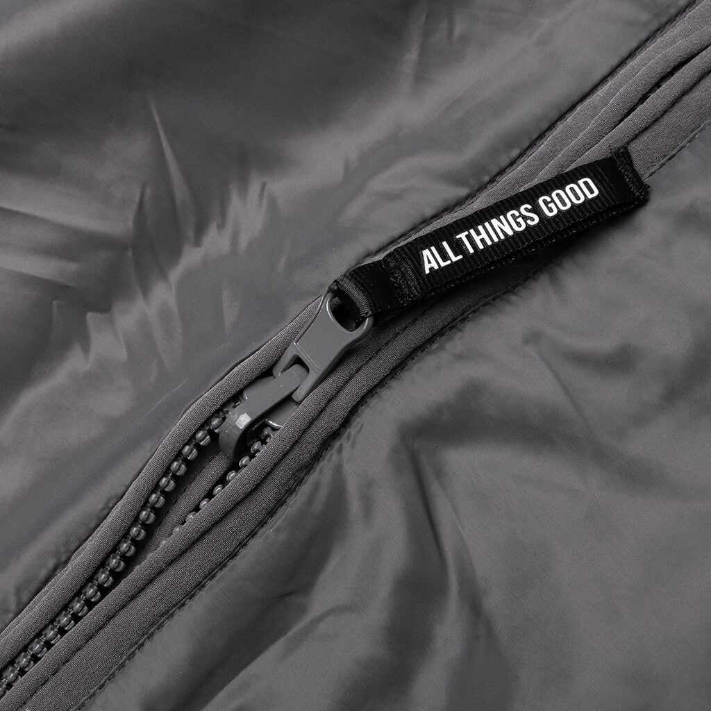McCarthy Convertible Puffer Jacket - Slate Grey