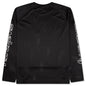 Mesh L/S Top - Black