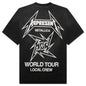 Metallica 40 Year Anniversary S/S T-Shirt - Stained Black