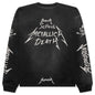 Metallica Garage Inc L/S T-Shirt - Stained Black