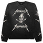Metallica Garage Inc L/S T-Shirt - Stained Black