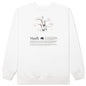 Metalwood x Maxfli Aussie Blade Crewneck Sweatshirt - White