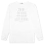 Drugs L/S T-Shirt - White