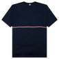 Midweight Jersey Stripe S/S Tee - Navy