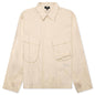 Military L/S Over Shirt - Bone