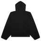 Military Nylon Hooded Anorak - Black