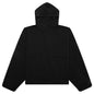 Military Nylon Hooded Anorak - Black