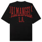 Mini College Over Tee - Black/Dark Red
