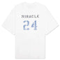 Miracle, A. Boxy T-Shirt - Cotton White