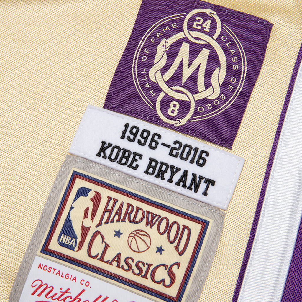 Kobe Bryant Los Angeles Lakers Authentic Jersey - Gold