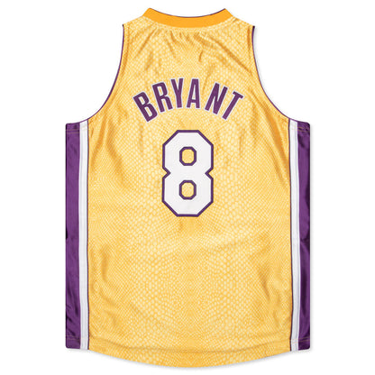 Kobe Bryant Los Angeles Lakers Reversible Jersey - Light Gold
