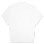 Mock Neck Boxy Fit T-Shirt - White