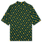 Moncler Genius x Palm Angels Logo Print Shirt - Dark Green