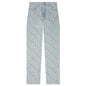 Monogram Denim Pants - Blue