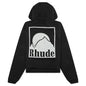 Moonlight Badge Hoodie - Vintage Black