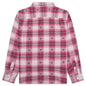 Motif Plaid Shirt - Pink