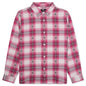 Motif Plaid Shirt - Pink