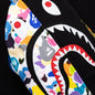 Multi Camo NYC Logo Shark Full Zip Hoodie M