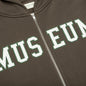 Museum Zip-Up Hoodie - Coffee