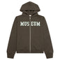 Museum Zip-Up Hoodie - Coffee
