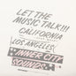 Music Language Tee - Cream
