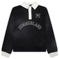 "N" L/S Polo - Black