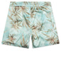 Hemp Leaves Silk Shorts - Hemp Print