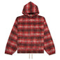 Nameless Poncho Hoodie - Red