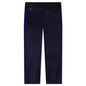 Narrow Track Pant Poly Smooth - Navy