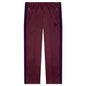 Narrow Track Pant Poly Smooth - Wine