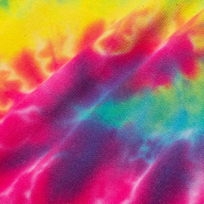 5 Cuts Tie Dye Hooded Sweatshirt - Assorted