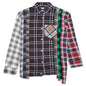 7 Cuts Flannel Shirt - Black/Red