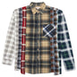 7 Cuts Shirt - Tan/Navy