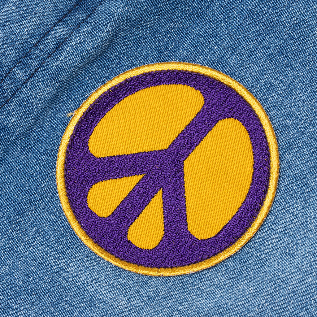 Assorted Patches Jean Jacket - Indigo